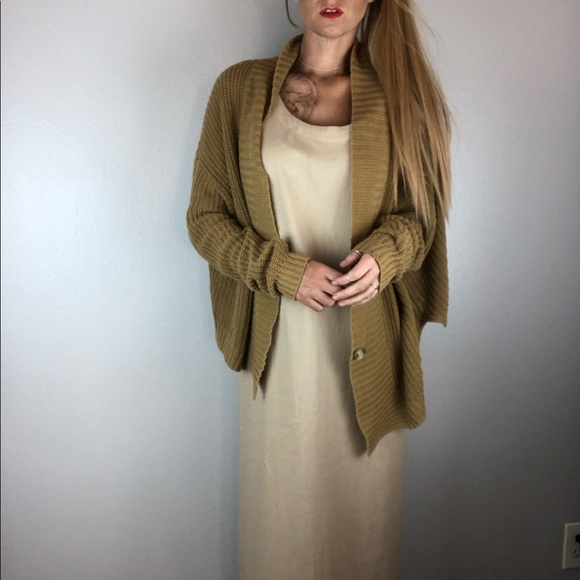 NORTON MCNAUGHTON Vintage 90’s Tan Dress Small - Picture 8 of 15